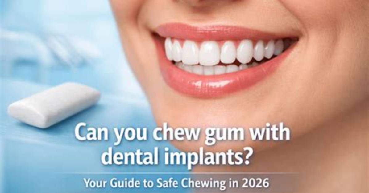 Can You Chew Gum with Implants?