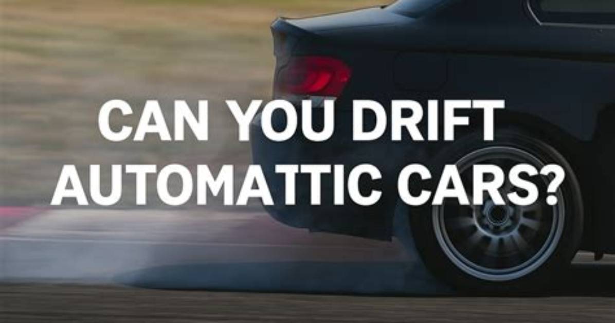 Can You Drift a 4Wd?