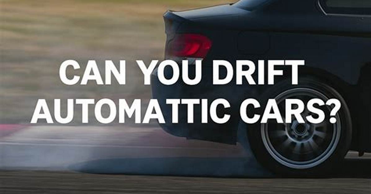 Can You Drift in 4Wd?