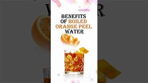Can You Drink Orange Peel Water?