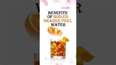 Can You Drink Orange Peel Water?