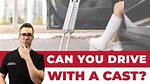 Can You Drive with a Boot Cast?