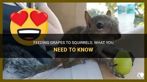 Can You Feed a Squirrel Grapes?