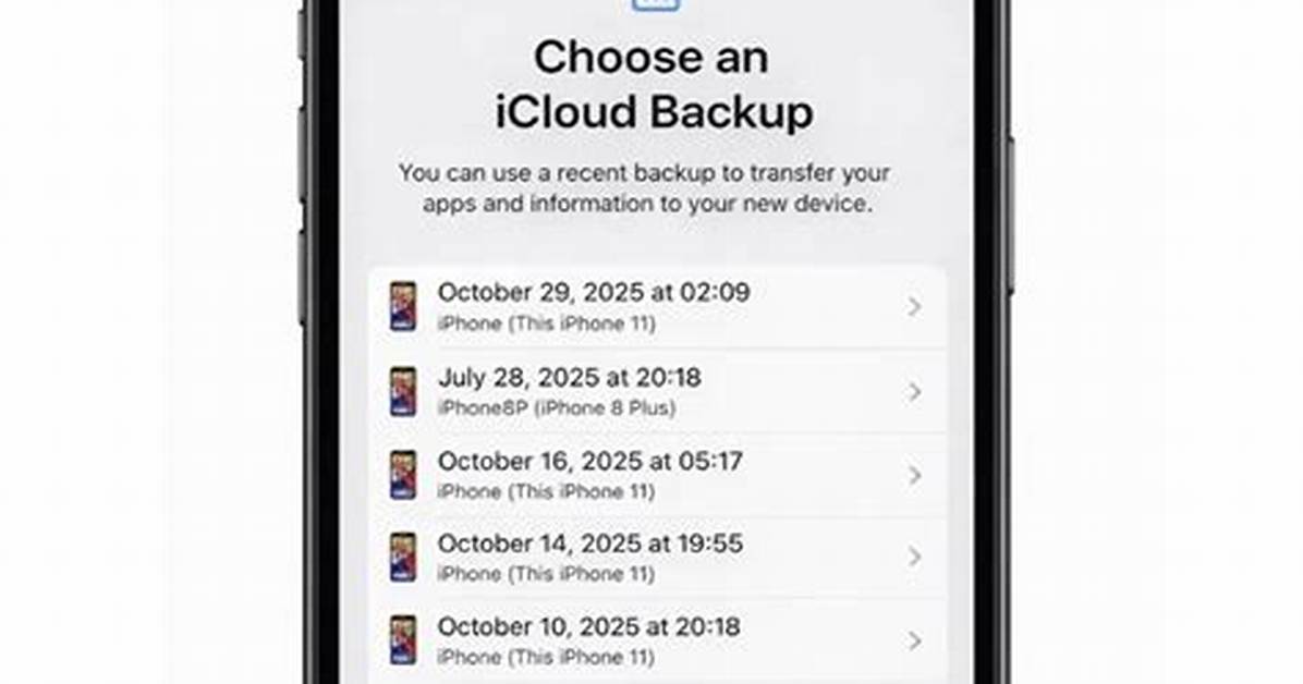 Can You Find Old iCloud Backups?