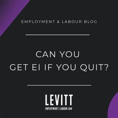 Can You Get Ei If You Quit Due to Stress?
