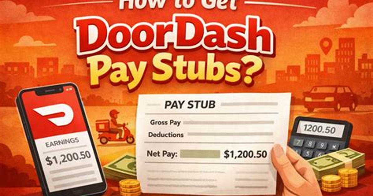 Can You Get Pay Stubs from Doordash?