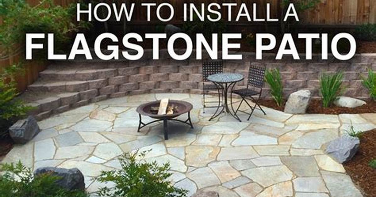 Can You Install Flagstone over A