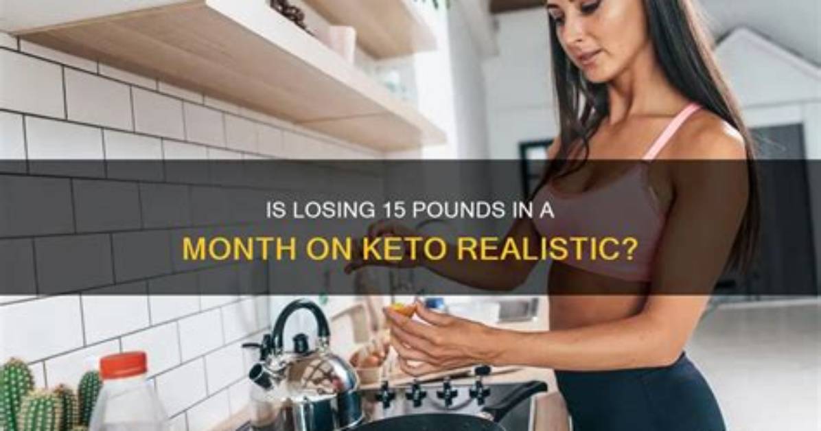 Can You Lose 15 Pounds in a Month?