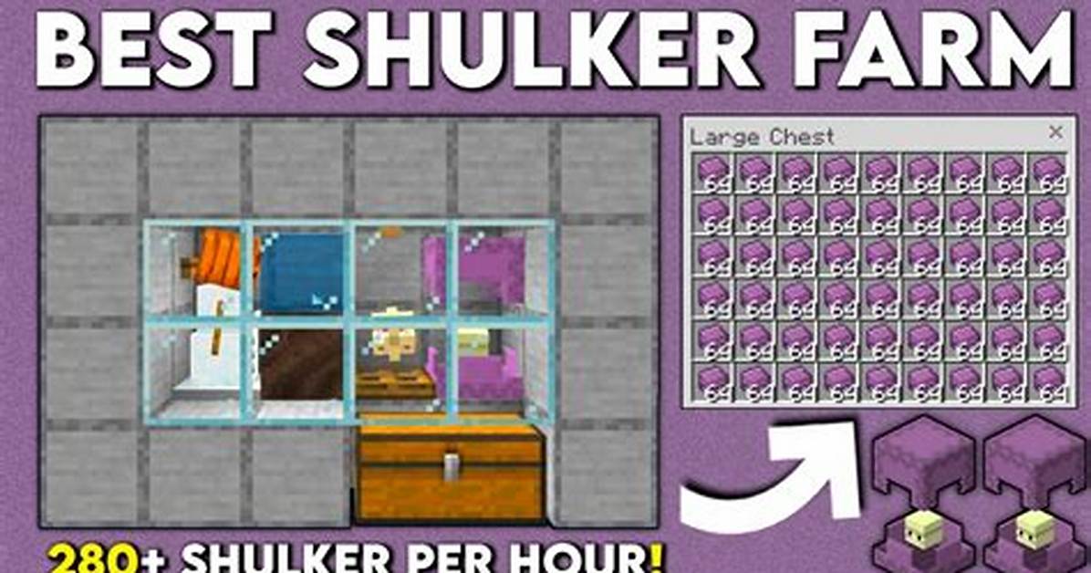 Can You Make a Shulker Farm?