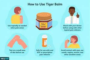 Can You Put Tiger Balm on the Bottom of Your Feet?