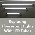Can You Replace Fluorescent Bulbs with Led?