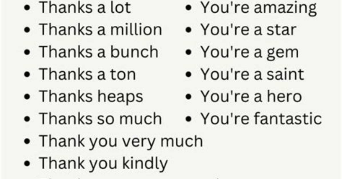 Can You Say Thank You Twice in an Email?