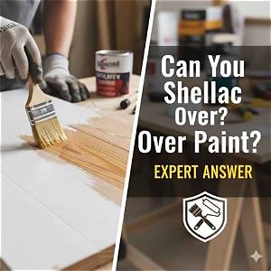 Can You Shellac over White Paint?