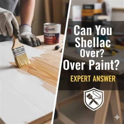 Can You Shellac over White Paint?