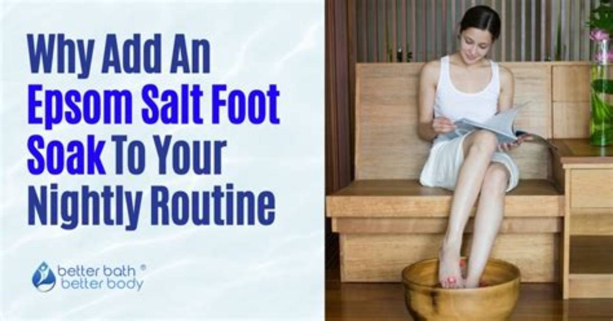 Can You Soak Your Body in Epsom Salt?