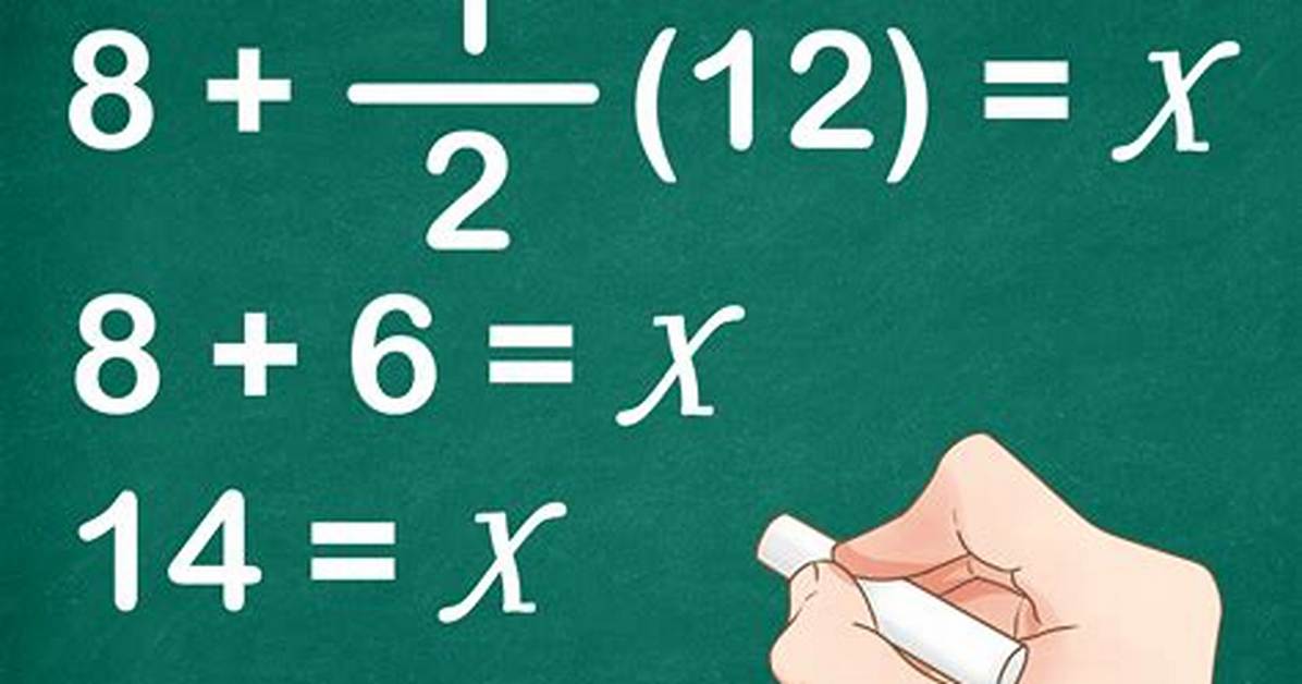 Can You Solve a Math Problem?