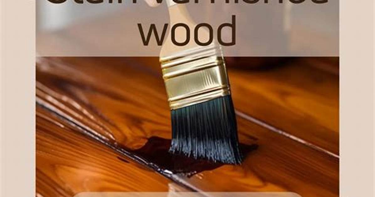 Can You Stain and Varnish Primed Wood?