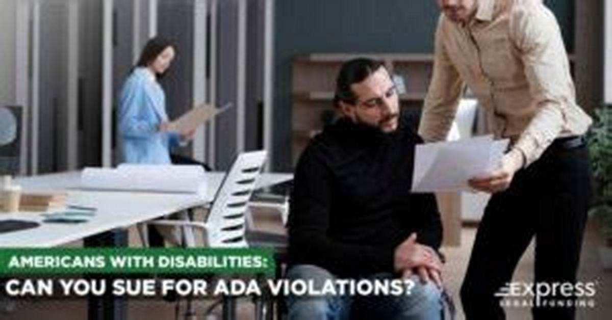 Can You Sue for Ada Violations?