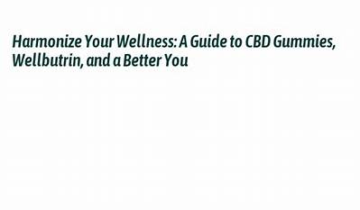 Can You Take Cbd with Wellbutrin?
