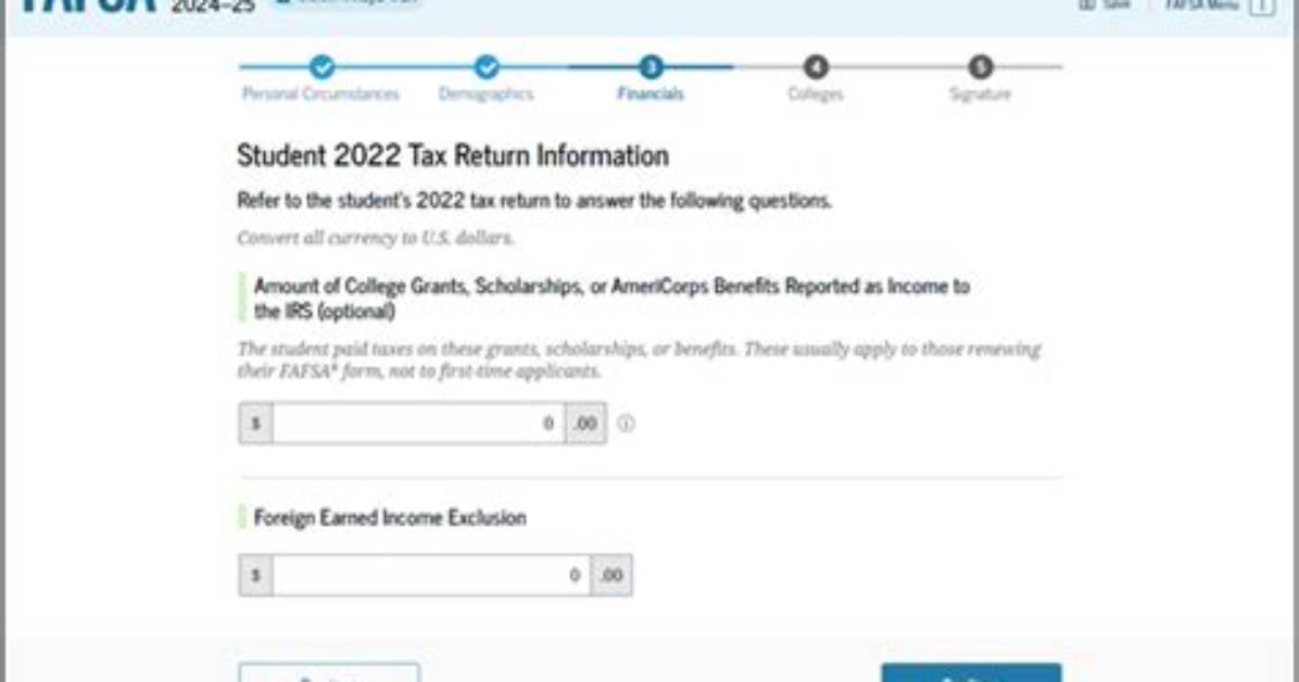 Can You Use 2017 Fafsa on Taxes?