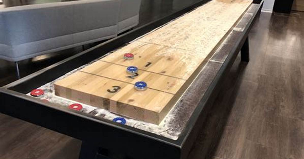 Can You Use Cornmeal on a Shuffleboard?