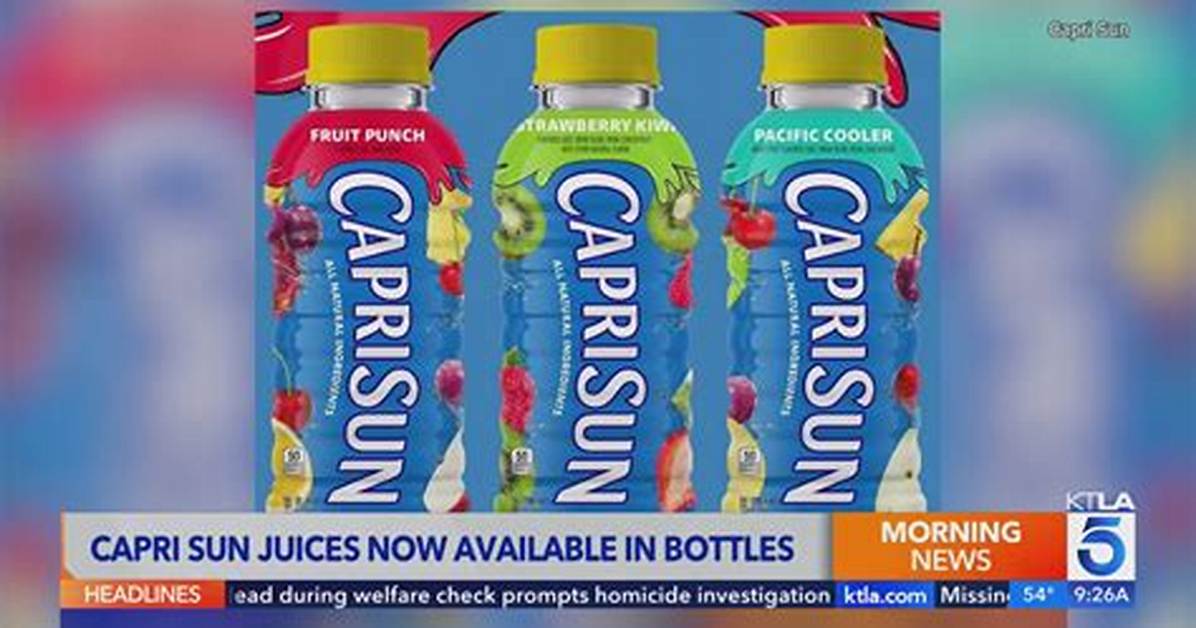 Capri Sun Biodegradable: a Step Towards Eco-Friendly Beverages
