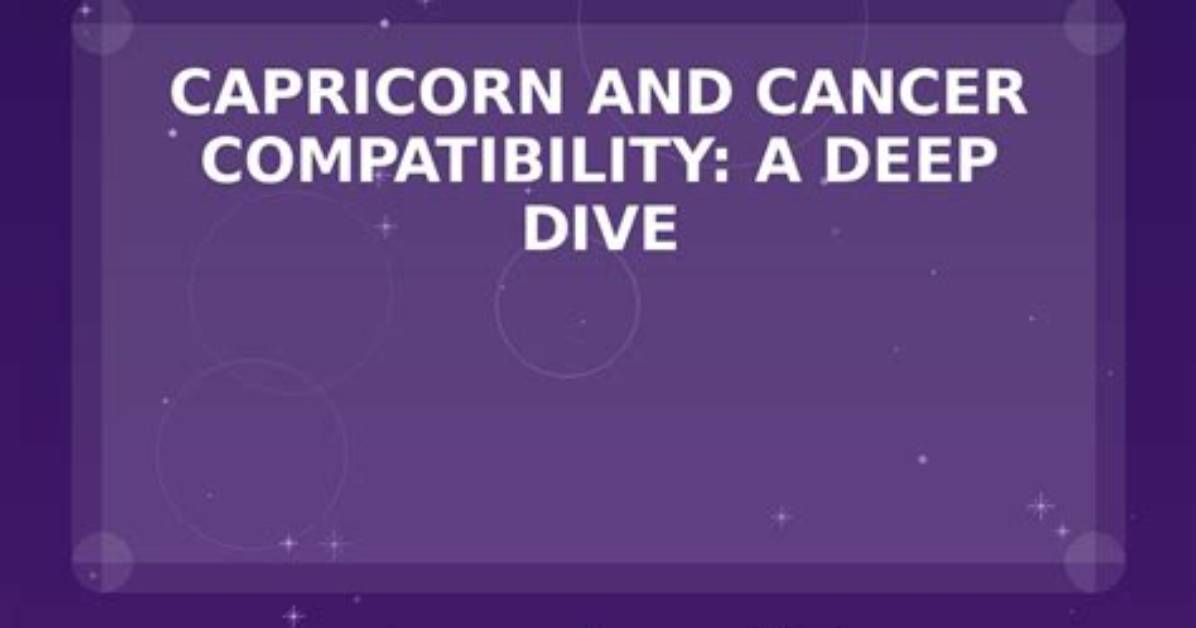 Capricorn and Capricorn Compatibility: a Deep Dive into Their Relationship