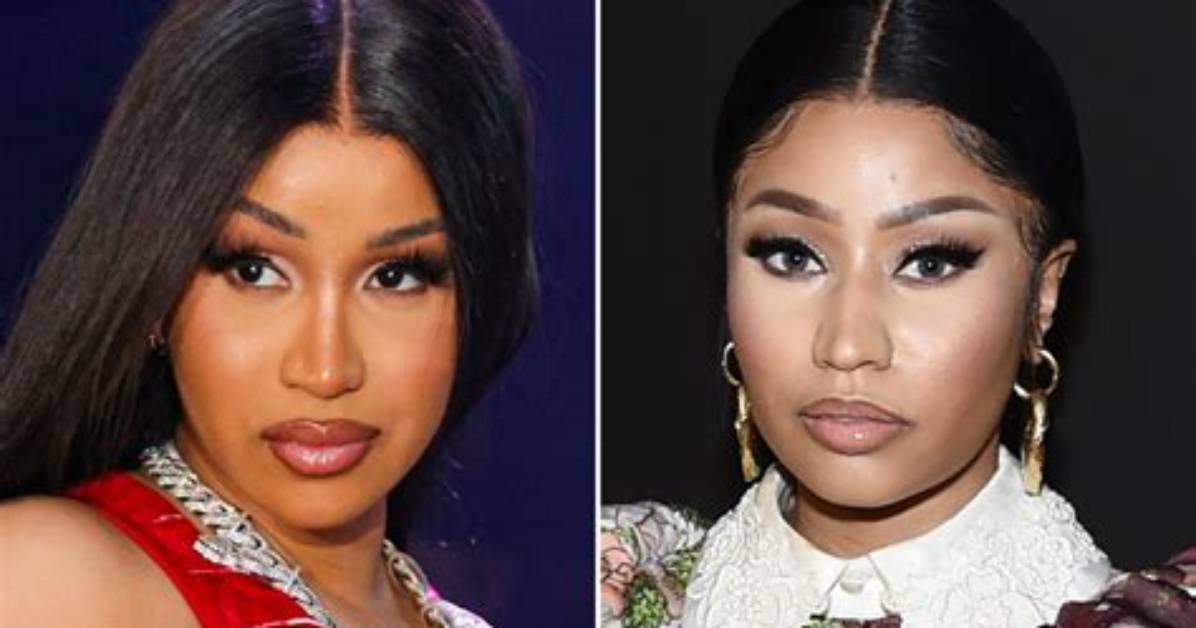 Cardi B and Nicki Minaj S