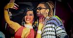 Cardi B, Offset, and Kulture Celebrate in Lavish Style