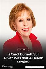 Carol Burnett's Stroke: a Health Journey