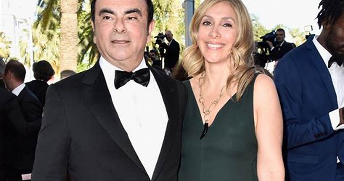 Carole Ghosn Carlos Ghosn S Wife Bio Wiki Age Net