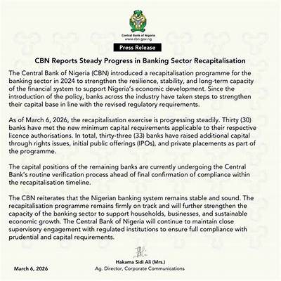 Cbn Fixes New Capital Requirements for Flutterwave, Western Union, Other Imtos