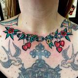 Chain of Flowers Tattoo: a Beautiful Expression of Art and Meaning