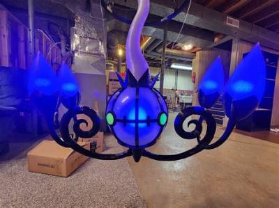 Chandelure's Origins: Based on a Chandelier