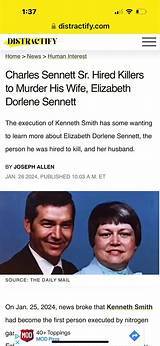 Charles Sennett American Monster Wikipedia: Man Killed His Wife Through Contract Killing