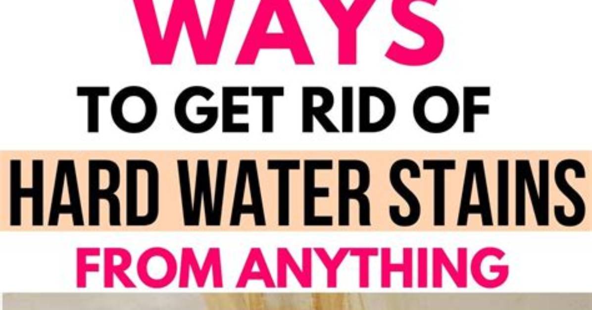 Cheap Ways to Get Rid of Hard