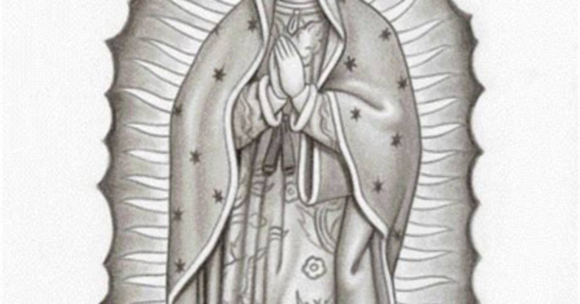 Chicano La Virgen De Guadalupe Drawing: a Deep Dive into Its History, Meaning, and Artistic Expression