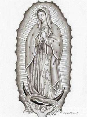 Chicano La Virgen De Guadalupe Drawing: a Deep Dive into Its History, Meaning, and Artistic Expression