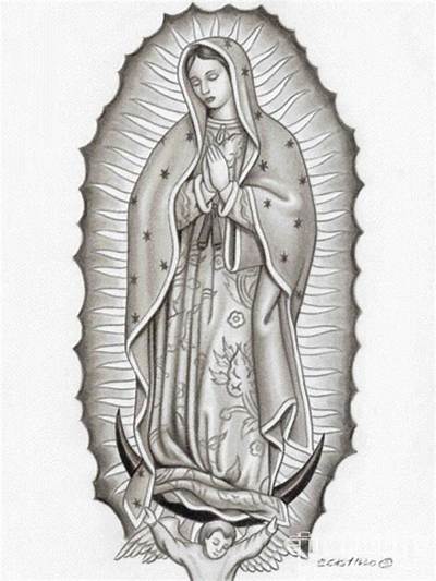 Chicano La Virgen De Guadalupe Drawing: a Deep Dive into Its History, Meaning, and Artistic Expression