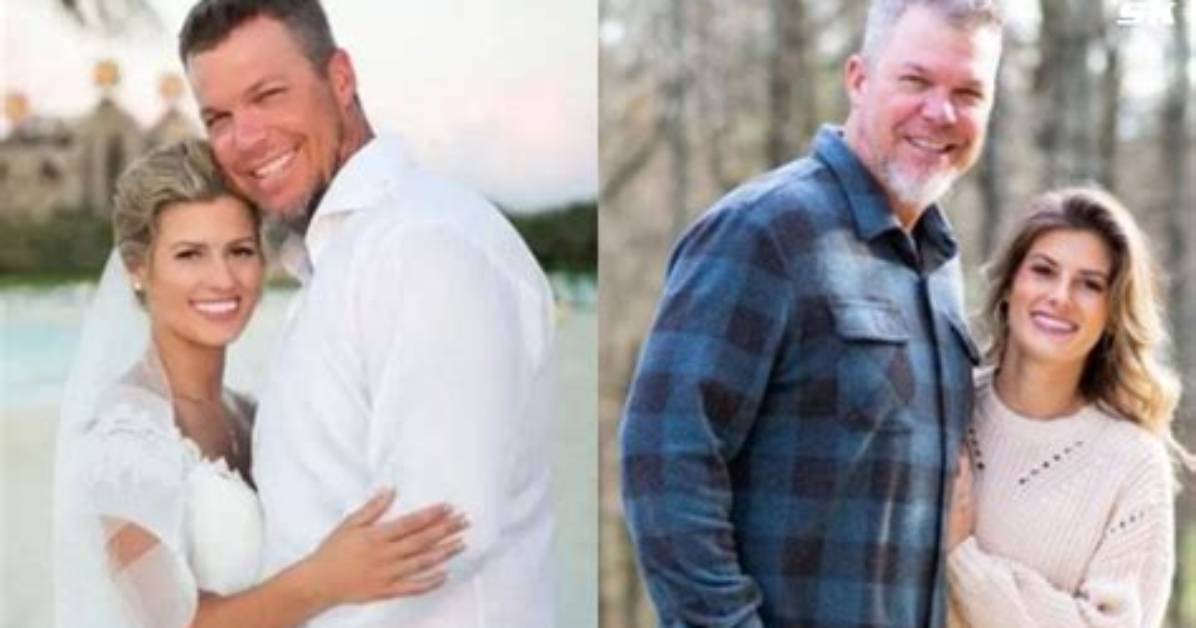 Chipper Jones and Wife Their