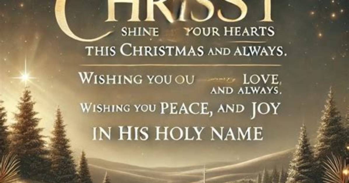 Christian Xmas Wishes