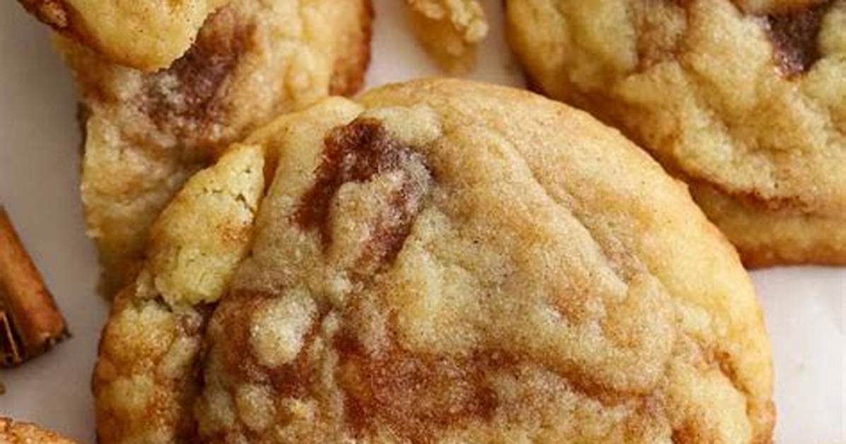 Cinnamon Roll Sugar Cookies - Celebrating Sweets