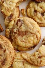 Cinnamon Roll Sugar Cookies - Celebrating Sweets