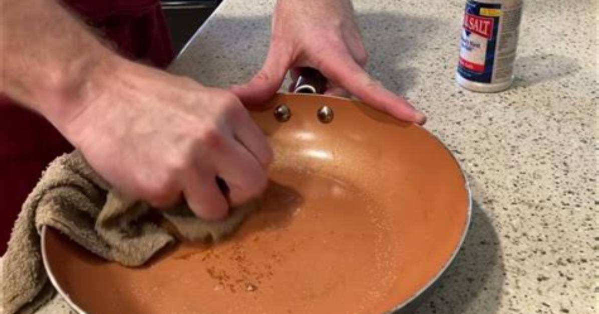 Cleaning a Burned