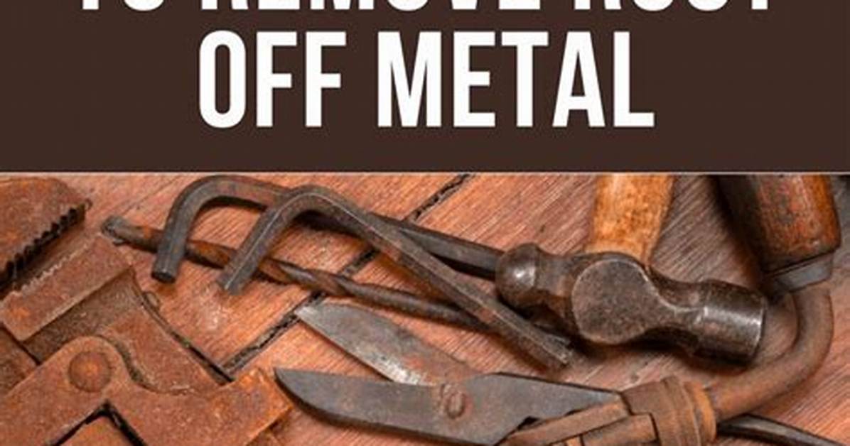 Cleaning Rust From