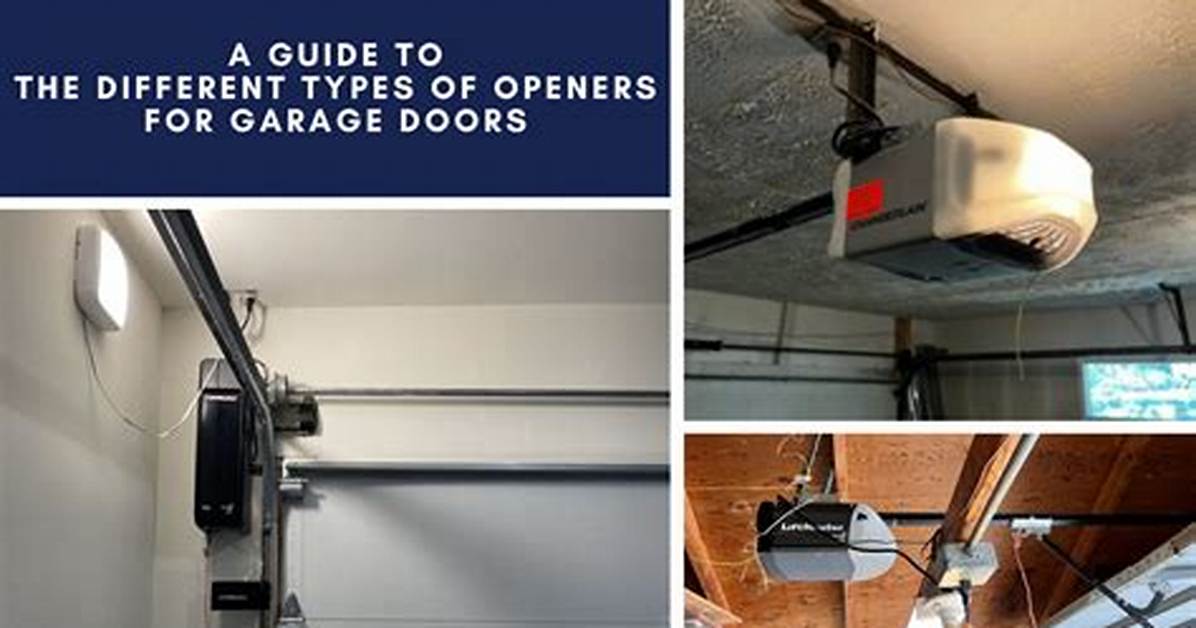 Common Garage Door Opener