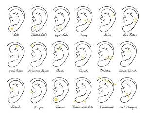 Comprehensive Guide to Names of Earring Piercings: Everything You Need to Know