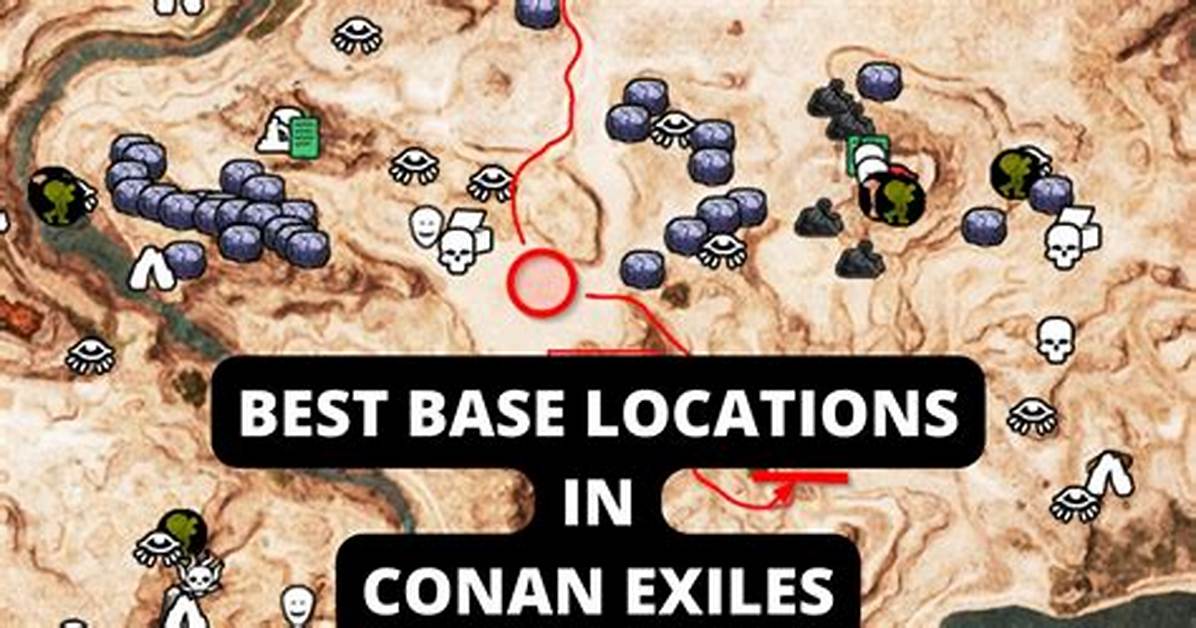 Conan Exiles Best Pve Base Locations 2024 (19) - Top Spots!