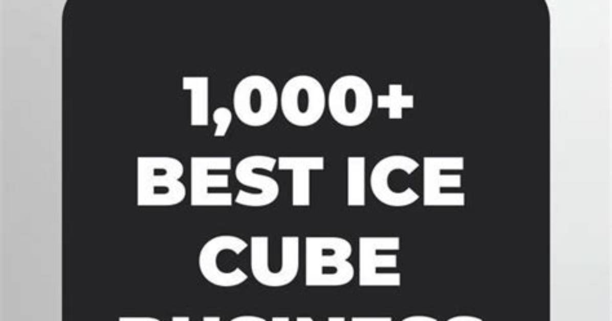Cool Ice Cube Names for Your Son