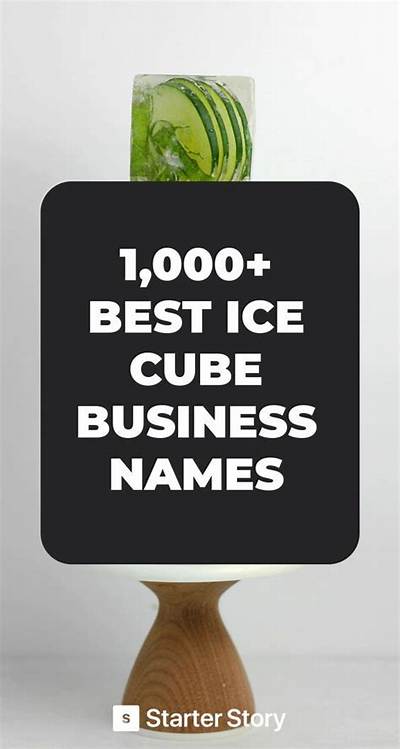 Cool Ice Cube Names for Your Son
